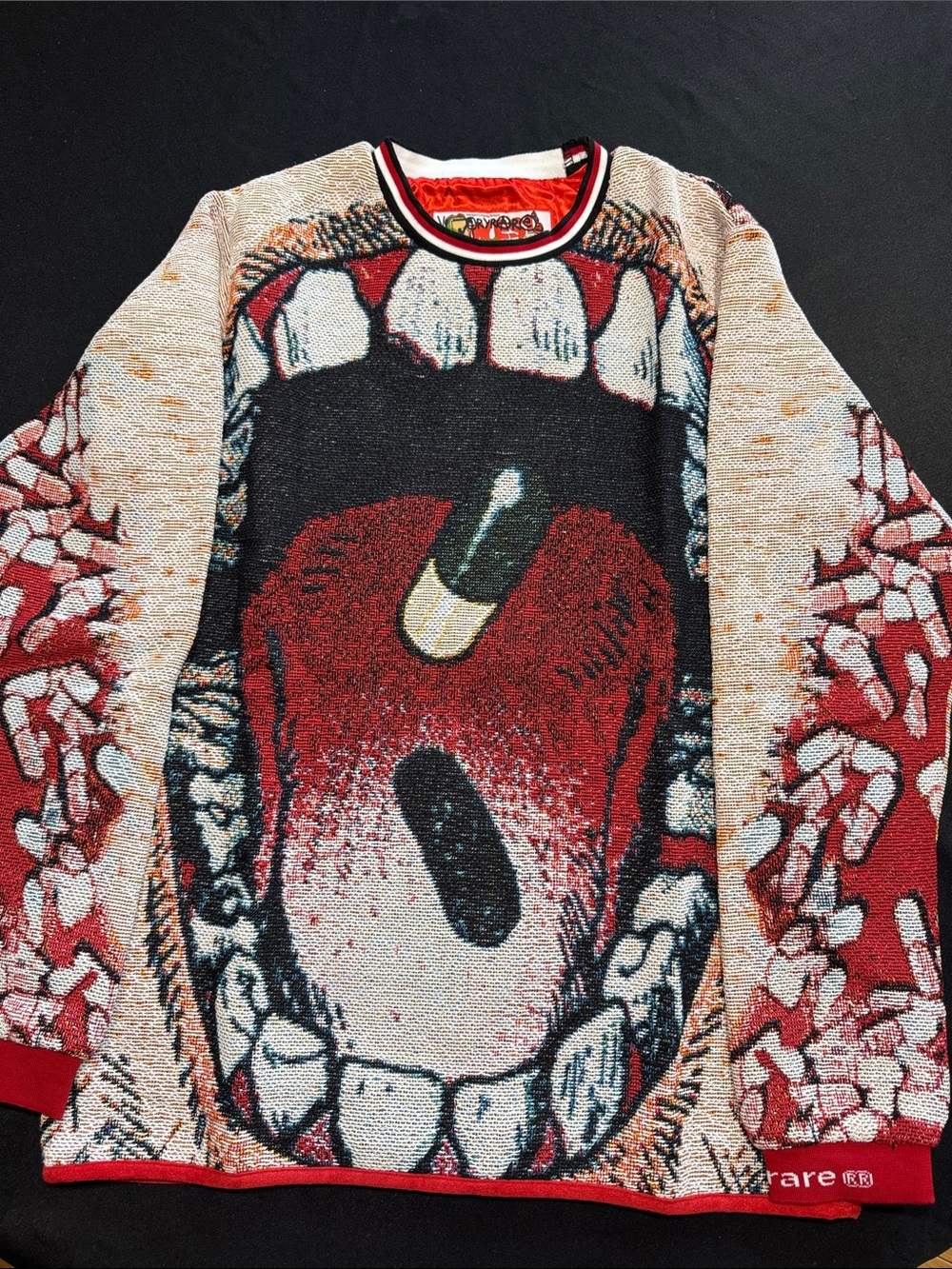“Take Your Pills" crewneck sweater by the streetwear brand Very Rare